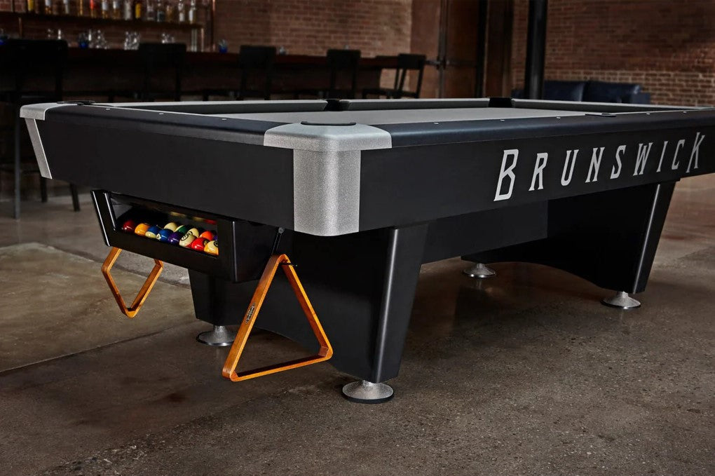 Brunswick Billiards Black Wolf PRO Pool Table 7/8/9ft - Entertain Hive