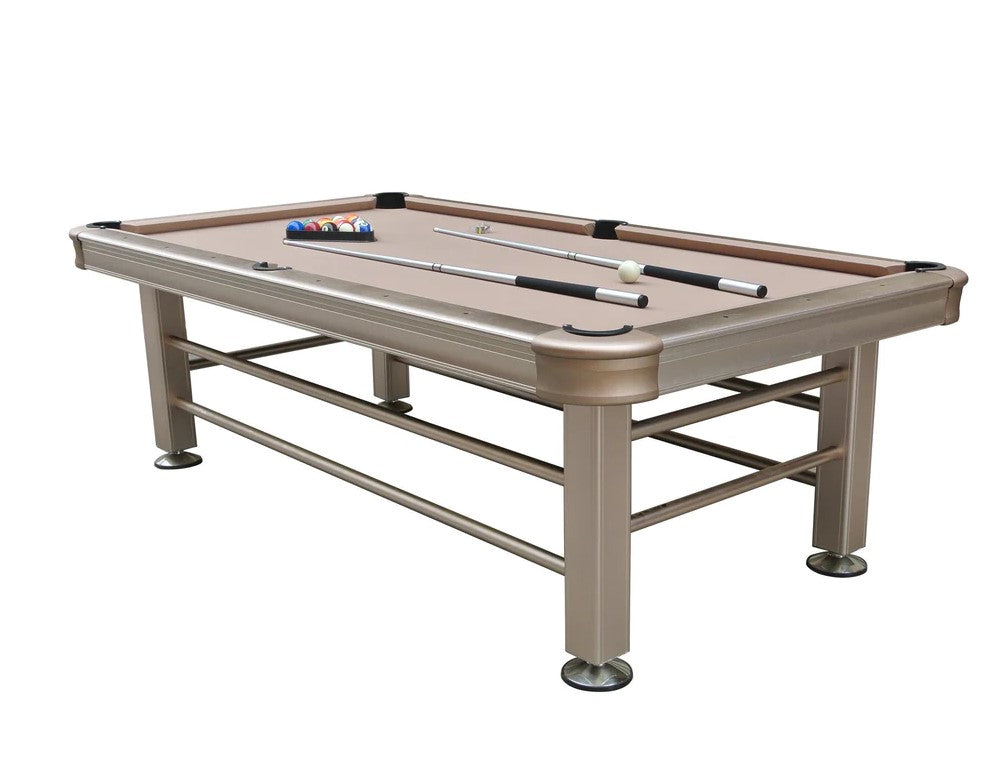 Imperial Non-slate Champagne Outdoor Pool Table - Entertain Hive