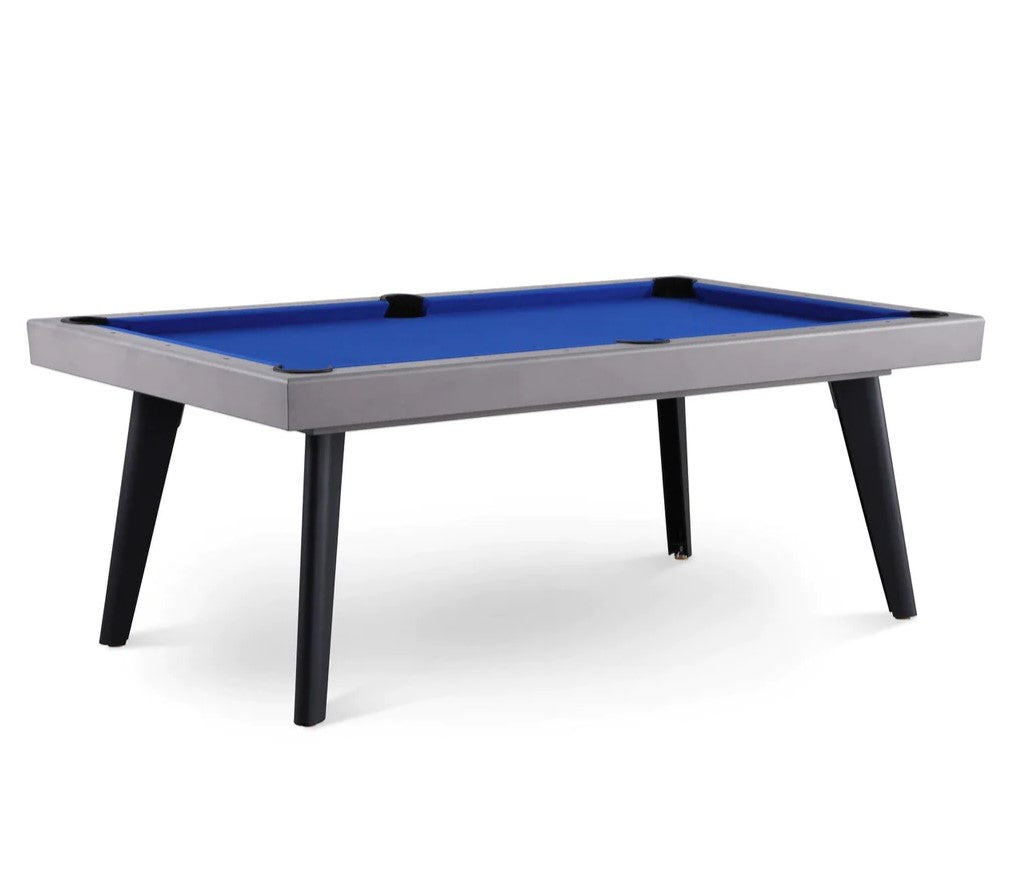 Playcraft Santorini 7ft Outdoor Slate Pool Table with Dining Top Benches and Ping Pong - Entertain Hive