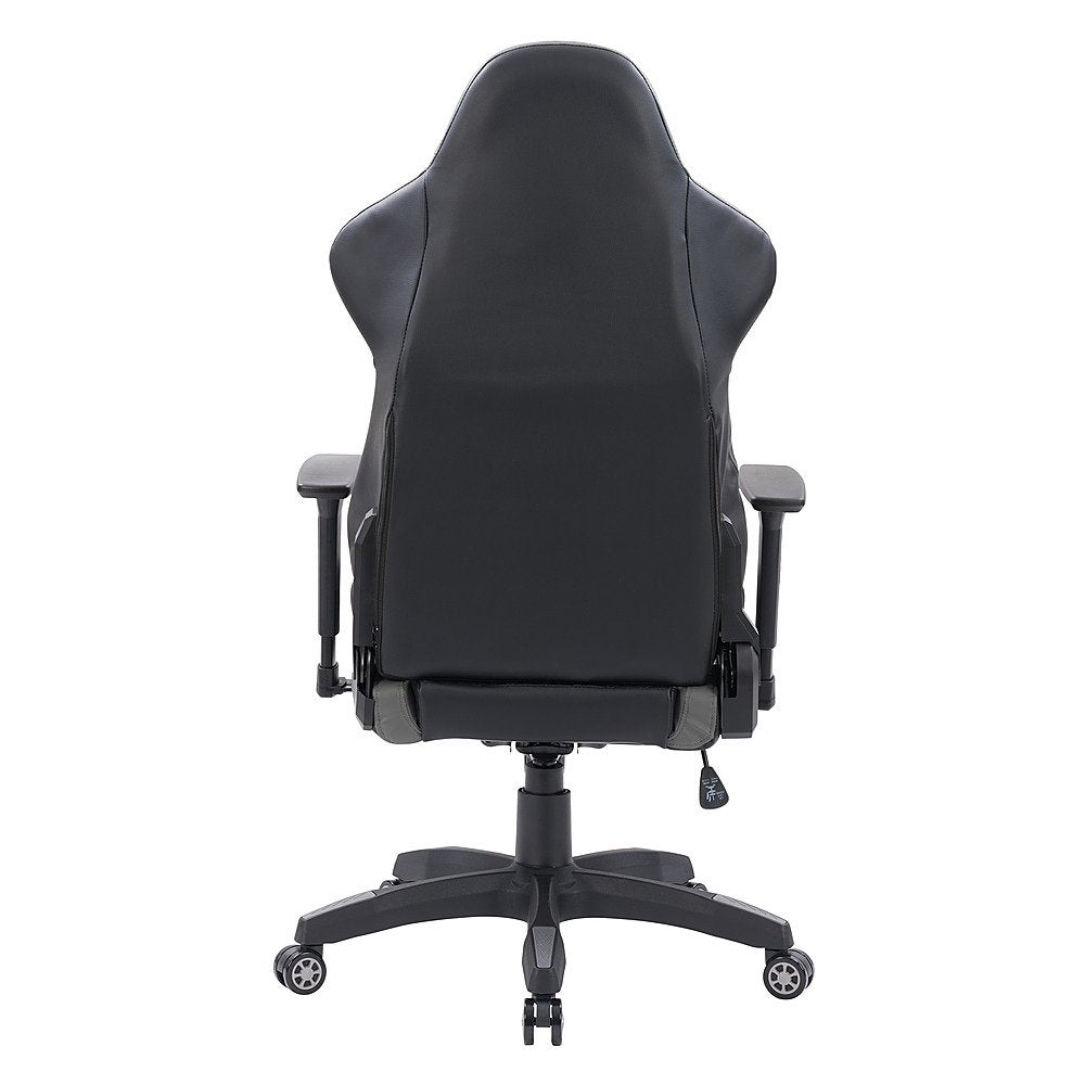 CorLiving - Nightshade Gaming Chair - Black and Grey - Entertain Hive