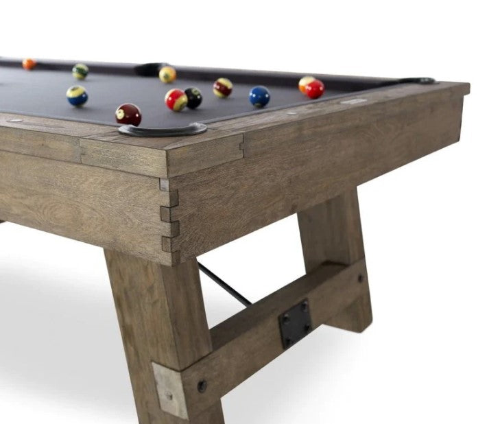 Plank & Hide - Isaac Pool Table 7ft/8ft - Entertain Hive